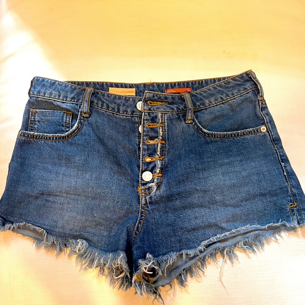 Pilcro denim hot pants - 27 waist